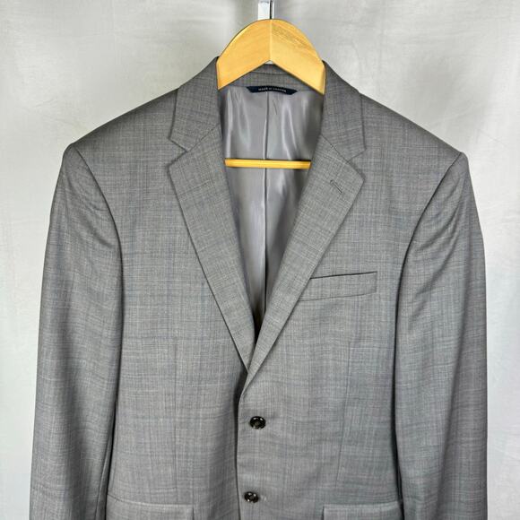 Ralph Lauren Wool Stretch Two Button Gray Sport Coat Men's 38R - Picture 3 of 10